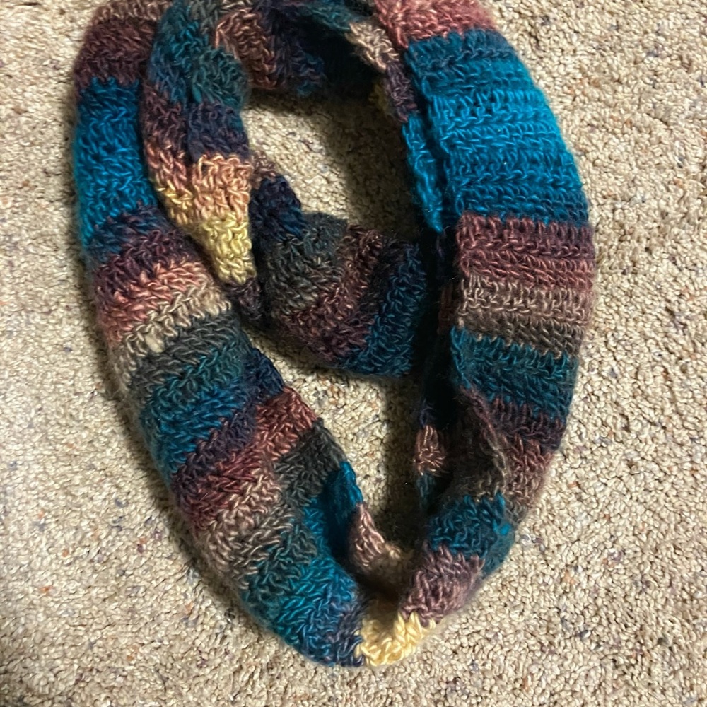Classy handmade infinity scarf